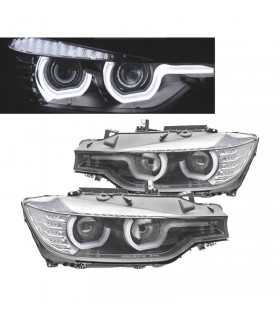 DW FAROS BMW F30 F31 11-15 UTYPE NEGROS R017560C2