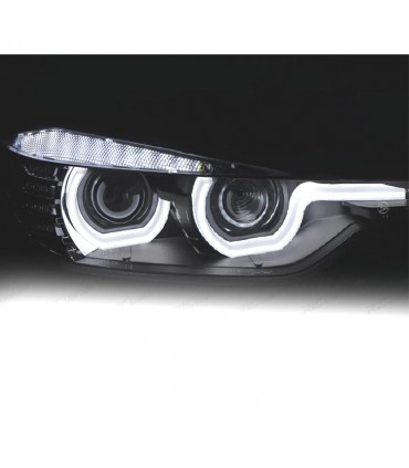 DW FAROS BMW F30 F31 11-15 UTYPE NEGROS R017560C2