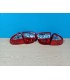 KJ PILOTOS SEAT LEON 99-05 LED ROJO CROMO R145123C1