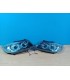 DW FAROS BMW E90 E91 05-08 OJOS ANGEL HALOGENO FONDO NEGRO R145214C1