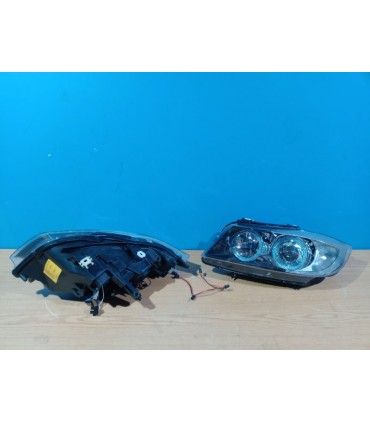 DW FAROS BMW E90 E91 05-08 OJOS ANGEL HALOGENO FONDO NEGRO R145214C1
