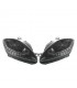 BY FAROS PARA SEAT LEON ALTEA TOLEDO 04-09 LUZ DIURNA LED FONDO NEGRO R145482C3