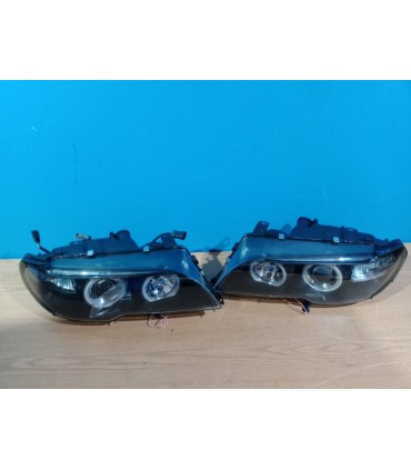 CX FAROS BMW E46 COUPE 03-06 XENON OJOS ANGEL CCFL FONDO NEGRO R144941C8
