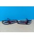 VE PILOTOS LED BAR SEAT IBIZA 6L 02-08 ROJO AHUMADO R148873C21