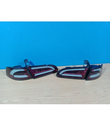 VE PILOTOS LED BAR SEAT IBIZA 6L 02-08 ROJO AHUMADO R148873C21