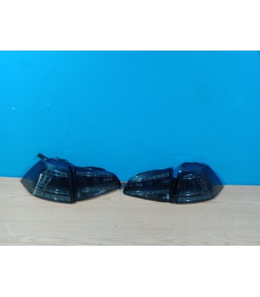 DW PILOTOS VOLKSWAGEN VW GOLF 7 12-17 LOOK GTI DINÁMICO LED NEGRO AHUMADO R012178C3