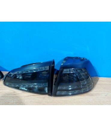 DW PILOTOS VOLKSWAGEN VW GOLF 7 12-17 LOOK GTI DINÁMICO LED NEGRO AHUMADO R012178C3