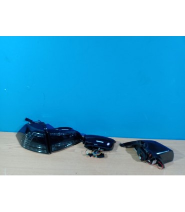 DW PILOTOS VOLKSWAGEN VW GOLF 7 12-17 LOOK GTI DINÁMICO LED NEGRO AHUMADO R012178C3