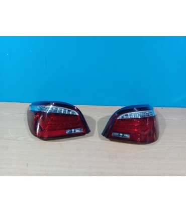 DW PILOTOS BMW E60 03-07 LED ROJO CROMO R147075C1