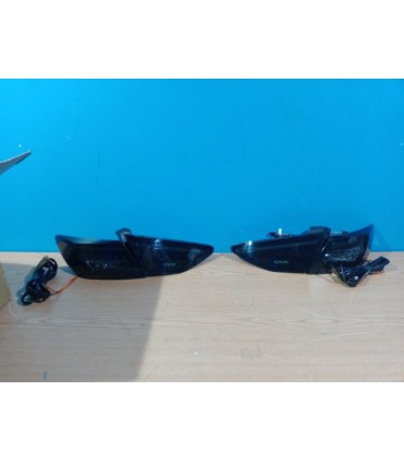 CX PILOTOS SEAT LEON 3 5F 12-20 DINÁMICO LED NEGRO OEM HALOGENO R022117C1