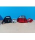 DW PILOTOS BMW E46 COUPE 03-06 LED ROJO CROMO LOOK M3 R145198C1
