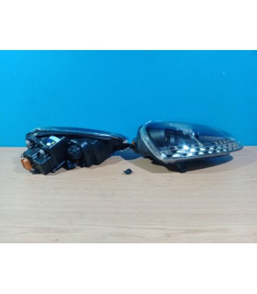AZ FAROS PARA VOLKSWAGEN VW GOLF 5 03-08 LUZ DIURNA LED NEW GENERATION NEGROS R011549C3