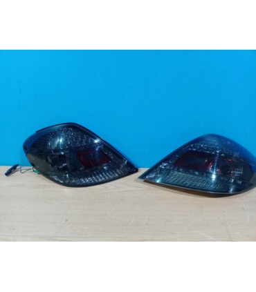 CX PILOTOS PARA MERCEDES SLK R171. LED FONDO CROMO AHUMADO R145692C1