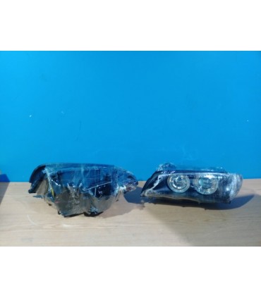 SH FAROS BMW E46 COUPE 03-06 OJOS ANGEL FONDO NEGRO R145206C5