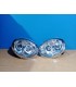 BY FAROS MINI COOPER R50 R52 R53 01-06 LUZ DIURNA CROMADOS R012603C1