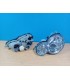 WD FAROS MERCEDES CLASE C SPORT COUPE C203 01-04 FONDO CROMO R145837C1