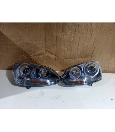 DW FAROS VOLKSWAGEN VW GOLF MK5 03-08 LOOK GTI FONDO NEGRO R146335C13