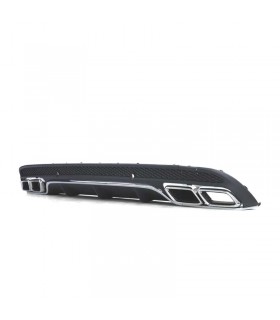 YB DIFUSOR MERCEDES CLASE C W205 AMG LOOK C63 SEDAN 14-17 + COLAS ESCAPE R010338C1