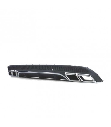 YB DIFUSOR MERCEDES CLASE C W205 AMG LOOK C63 SEDAN 14-17 + COLAS ESCAPE R010338C1