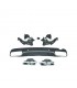 YB DIFUSOR MERCEDES CLASE C W205 AMG LOOK C63 SEDAN 14-17 + COLAS ESCAPE R010338C1