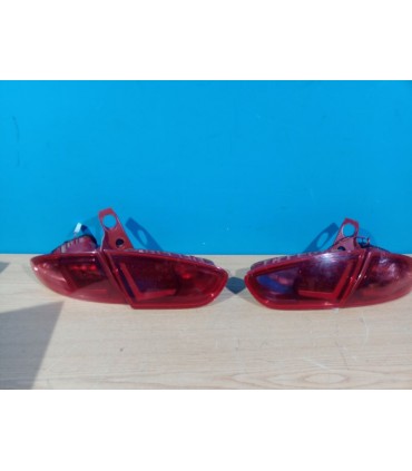AZ PILOTOS PARA SEAT LEON 1P 09-12 LIGHT BAR ROJO AHUMADO R148336C8
