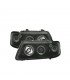 CX FAROS AUDI A3 8L 96-00 OJOS ANGEL FONDO NEGRO H1 R146052C1