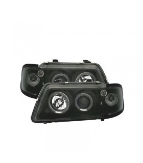CX FAROS AUDI A3 8L 96-00 OJOS ANGEL FONDO NEGRO H1 R146052C1