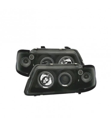 CX FAROS AUDI A3 8L 96-00 OJOS ANGEL FONDO NEGRO H1 R146052C1