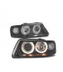 LK FAROS AUDI A3 8L 00-03 OJOS ANGEL FONDO NEGRO R146082C1