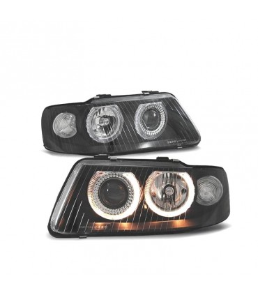 LK FAROS AUDI A3 8L 00-03 OJOS ANGEL FONDO NEGRO R146082C1