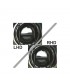 LK FAROS AUDI A3 8L 00-03 OJOS ANGEL FONDO NEGRO R146082C1