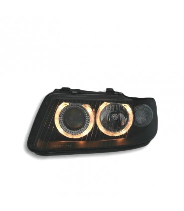 LK FAROS AUDI A3 8L 00-03 OJOS ANGEL FONDO NEGRO R146082C1