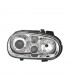 DW FAROS VOLKSWAGEN VW GOLF 4 LOOK R32 OJOS ANGEL FONDO CROMO R145299C4
