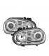 DW FAROS VOLKSWAGEN VW GOLF 4 LOOK R32 OJOS ANGEL FONDO CROMO R145299C4
