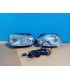 DW FAROS VOLKSWAGEN VW GOLF 4 LOOK R32 OJOS ANGEL FONDO CROMO R145299C4