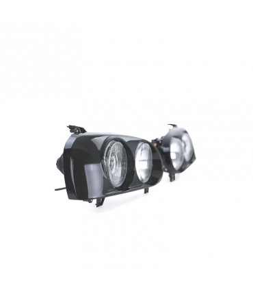 DW FAROS DOBLES VOLKSWAGEN VW GOLF 3 NEGRO R010675C12