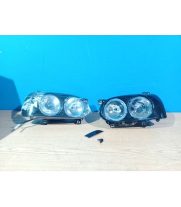 DW FAROS DOBLES VOLKSWAGEN VW GOLF 3 NEGRO R010675C12