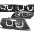 CX FAROS BMW E46 01-05 OJOS ANGEL TUBE LIGHT LED U FONDO NEGRO R145887C1