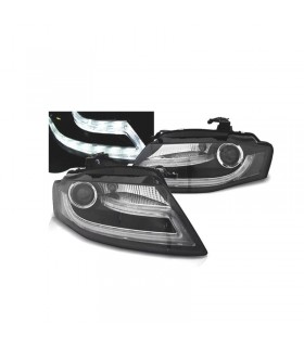 CX FAROS AUDI A4 B8 07-11 LUZ DIURNA LED DRL FONDO NEGRO R144956C1