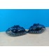 AZ FAROS PARA SEAT IBIZA CORDOBA 6L 02-08 DRL NEGROS H1 H1 R012724C1