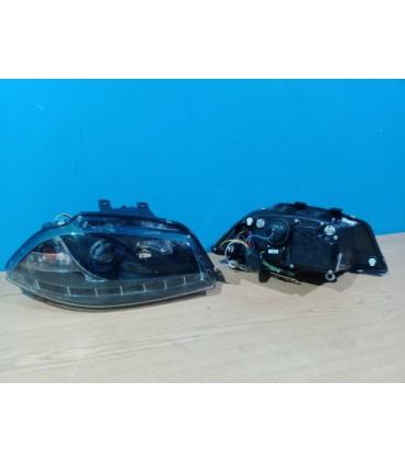 AZ FAROS PARA SEAT IBIZA CORDOBA 6L 02-08 DRL NEGROS H1 H1 R012724C1