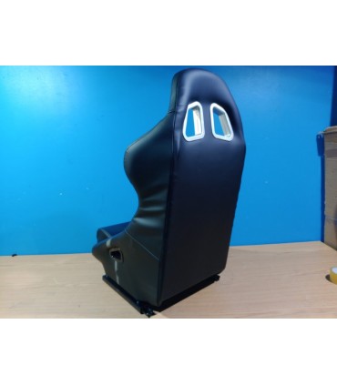 BY ASIENTO BAQUET UNIVERSAL NEGRO PIEL ESTILO EVO R022024C1