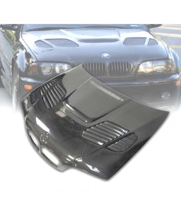 SH CAPO BMW E46 COUPE CABRIO 99-03 LOOK M3 GTR CARBONO C011564C2