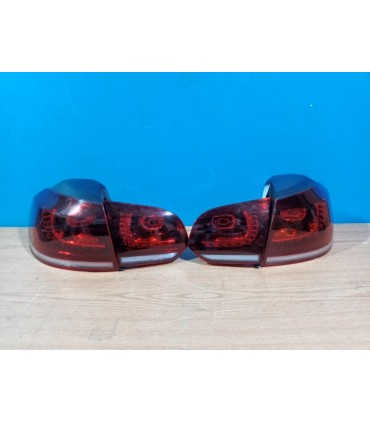 DW PILOTOS VOLKSWAGEN VW GOLF 6 LOOK R FULL LED DINAMICOS ROJO 08-12 R012819C13