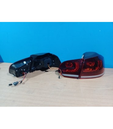 DW PILOTOS VOLKSWAGEN VW GOLF 6 LOOK R FULL LED DINAMICOS ROJO 08-12 R012819C13