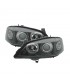 DW FAROS PARA OPEL ASTRA G 97-04 OJOS ANGEL FONDO NEGRO H7-H7 R145500C1
