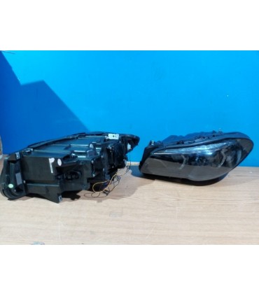 DW FAROS BMW F10 F11 13-16 BI-XENON OJOS ANGEL LED 3D DRL DINAMICOS NEGRO R017795C1