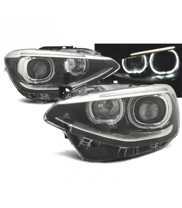 BY FAROS BMW F20 21 OJOS ANGEL LED FONDO NEGRO R147220C1