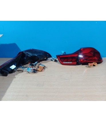 DW PILOTOS FULL LED BMW F32 F33 F36 LIGHT BAR OLED FONDO ROJO 13-18 R020080C1