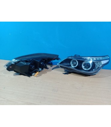 DW FAROS BMW E60 E61 03-07 LED OJOS ANGEL NEGROS R011333C5